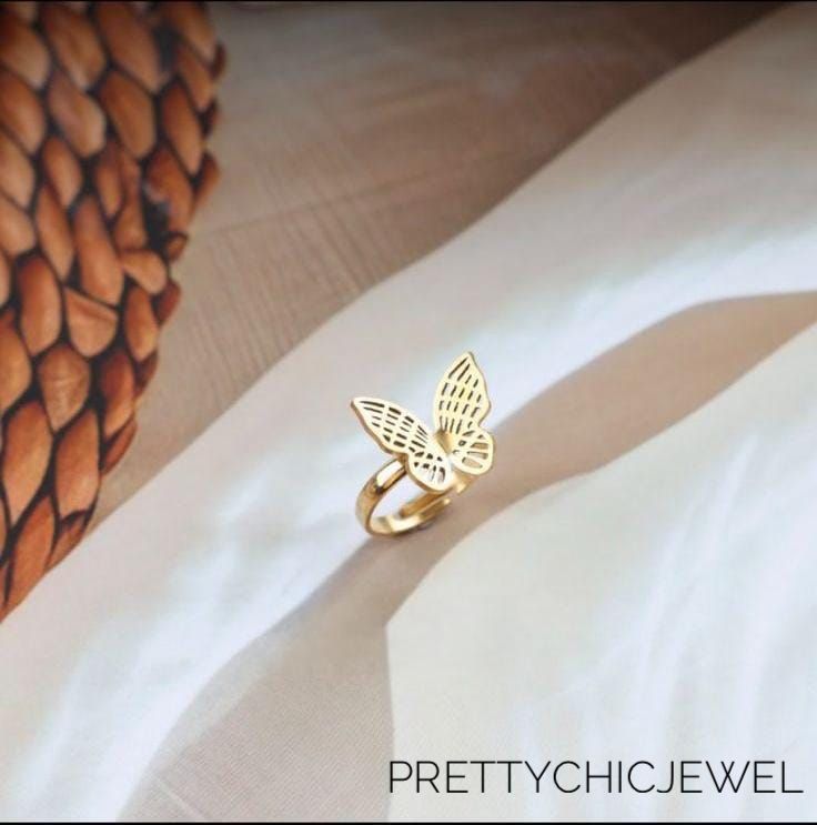 Butterfly 🦋 🦋 Adjustable Ring
