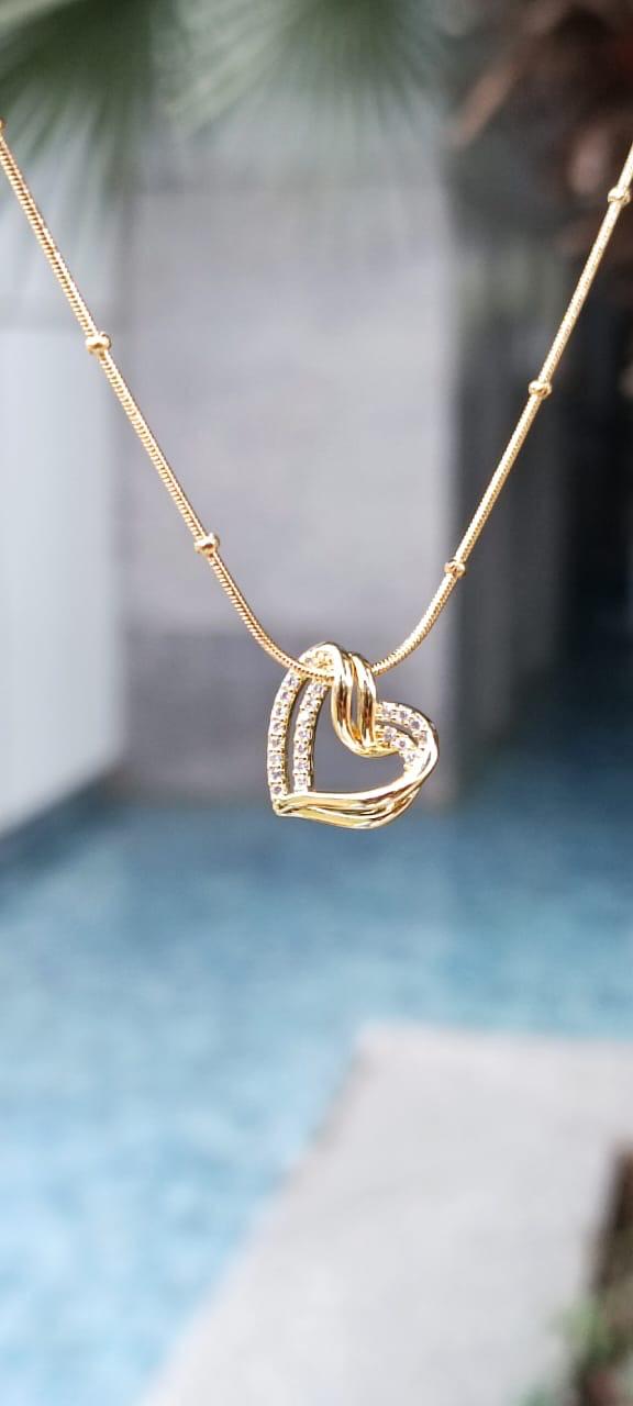 Heart Pendant stones ππ