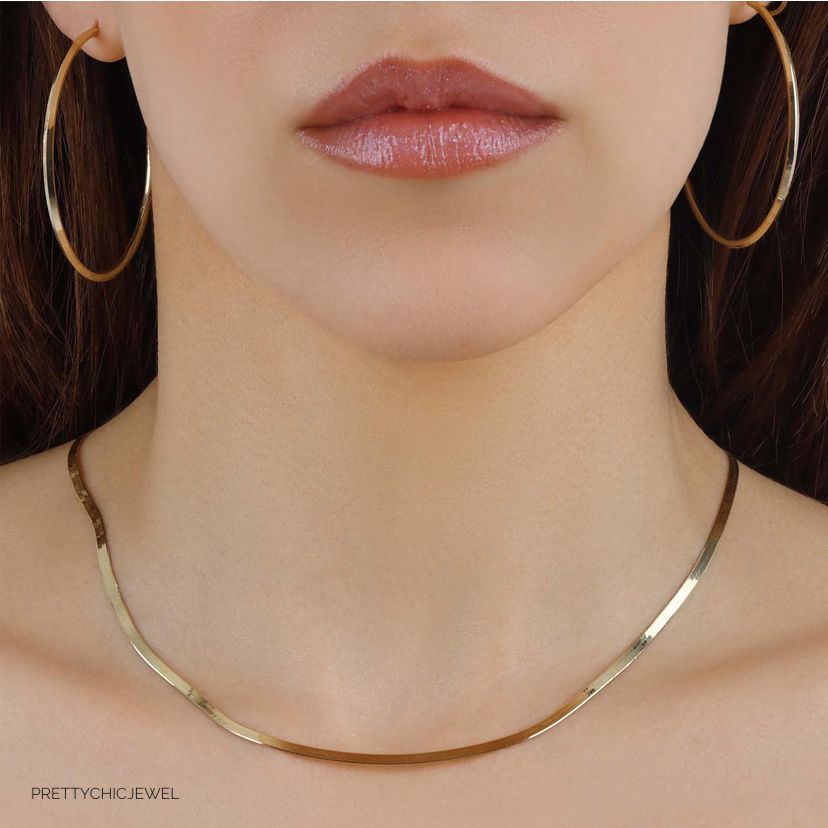 Golden snake chain