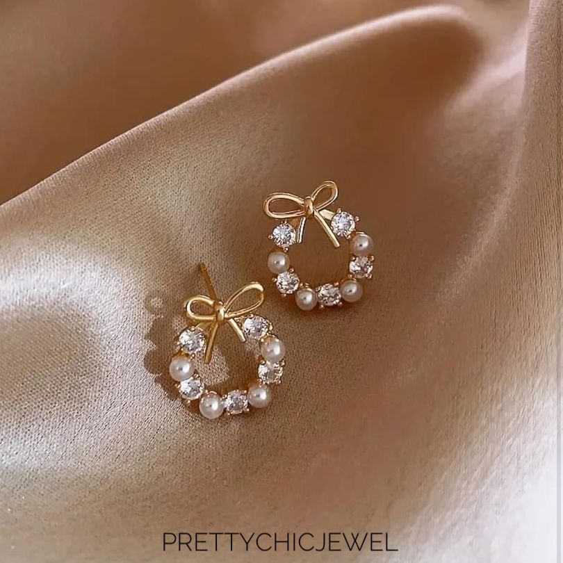 Bow 🎀Korean Earrings