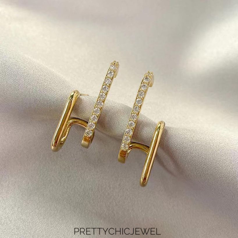 Golden Ear hook Earring