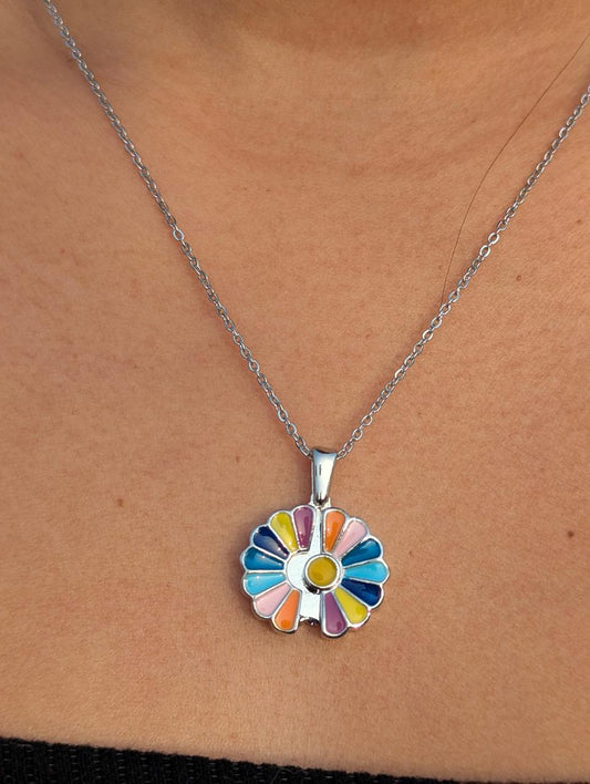 Hidden imprint plate under the locket 🌼🌼