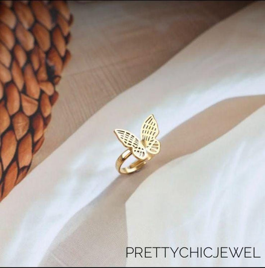 Butterfly 🦋 🦋 Adjustable Ring