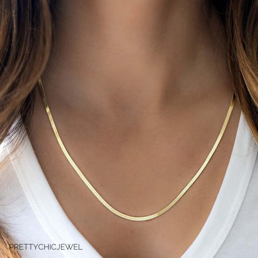 Golden snake chain