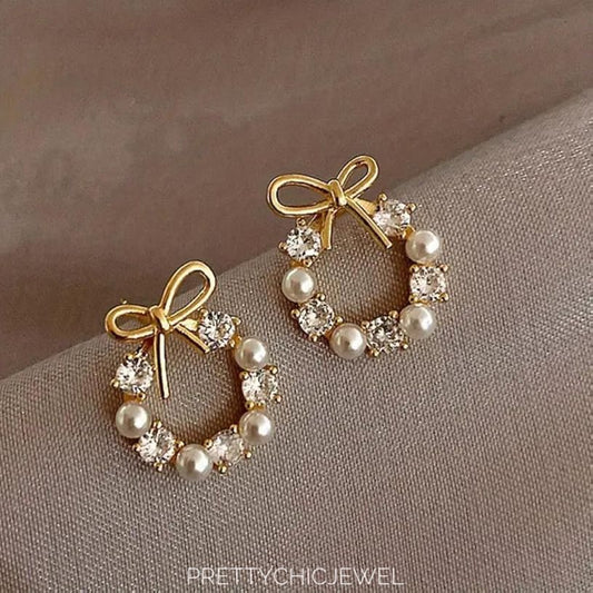 Bow 🎀Korean Earrings