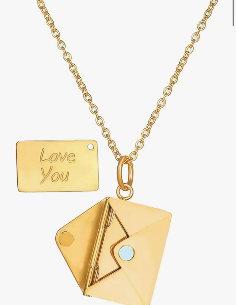 Love letter 💌 Pendant anti tarnish  ⛓️