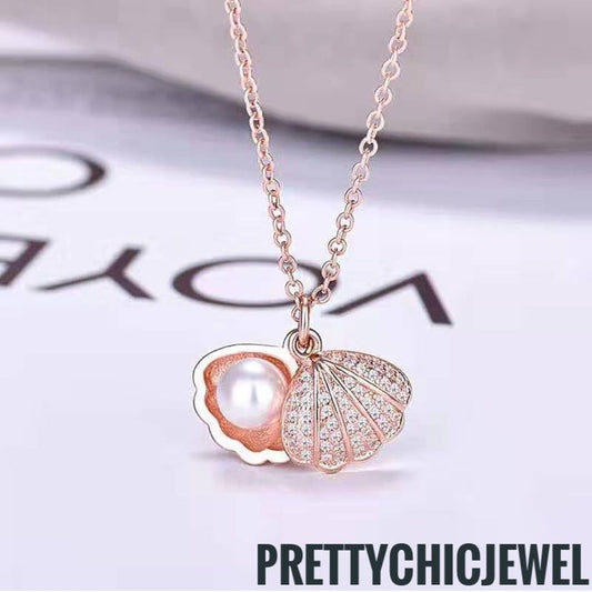 Rose gold 💛💛 shell 🐚 pendant 🐚